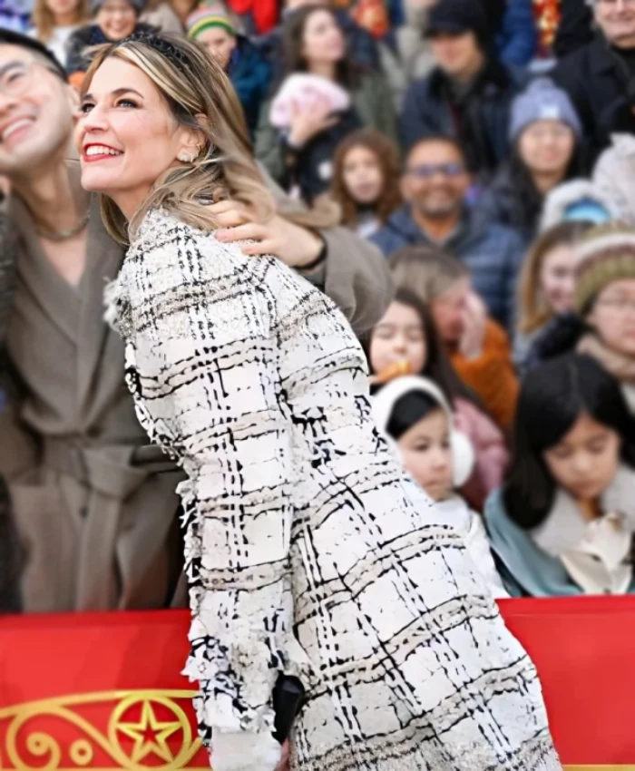 Savannah Guthrie Thanksgiving Day Parade 2025 Coat