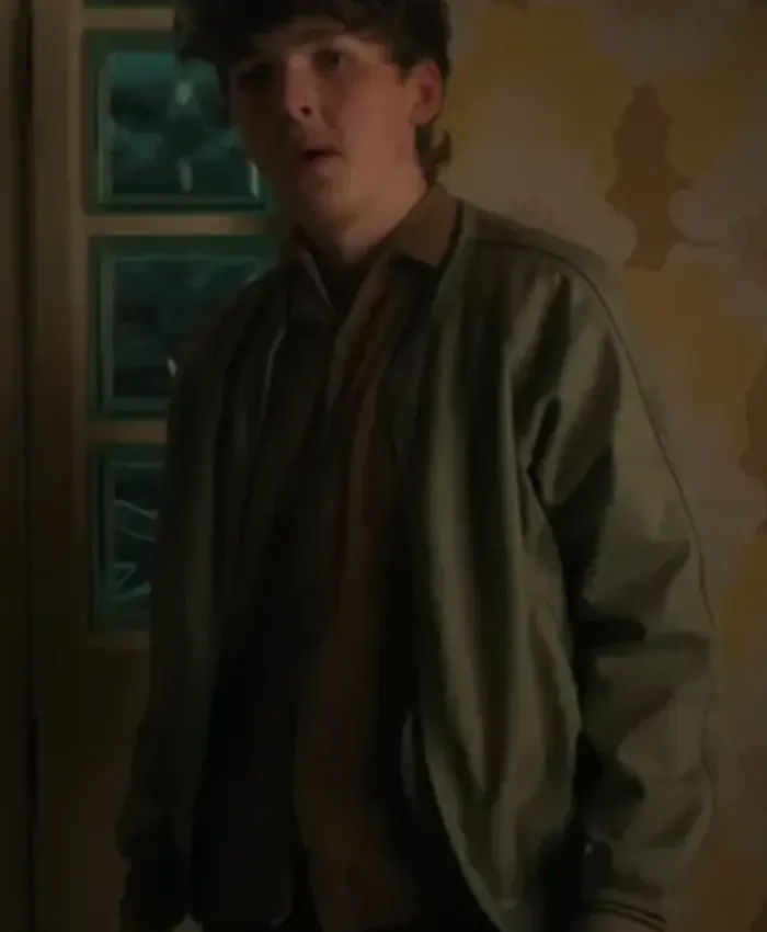 Say Nothing Archie Mcconville Green Parachute Jacket