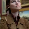 Say Nothing Dolour Price Brown Leather Jacket