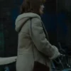 Say Nothing Dolour Price Shearling Hooded Jacket