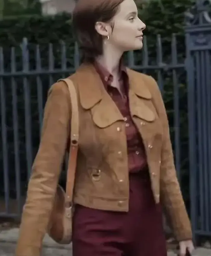 Say Nothing Dolours Price Brown Leather Jacket