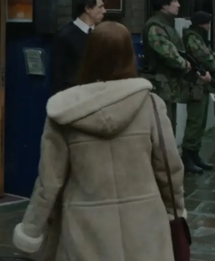 Say Nothing Dolours Price Shearling Jacket