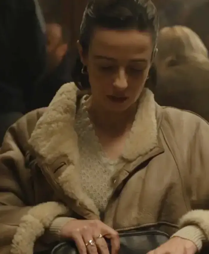 Say Nothing Older Helen McConville Shearling Jacket