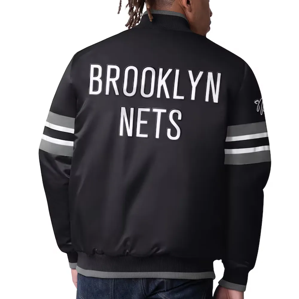 Scout I Brooklyn Nets Jacket Back