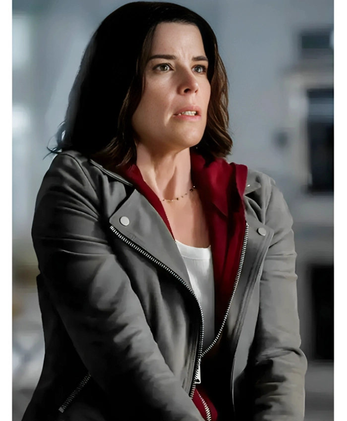 Scream 7 Sidney Prescott Biker Jacket