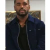 Sean Freeman Beyond The Gates 2025 Andre Richardson Navy Suede Leather Jacket 1
