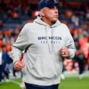 Sean Payton Denver Broncos Grey Hoodie