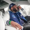 Seattle Seahawks 50th Season Varsity Jacket For Unisex