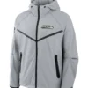 Seattle Seahawks Nike 2025 Rivalries Collection Full Zip Grey Tech Jacket