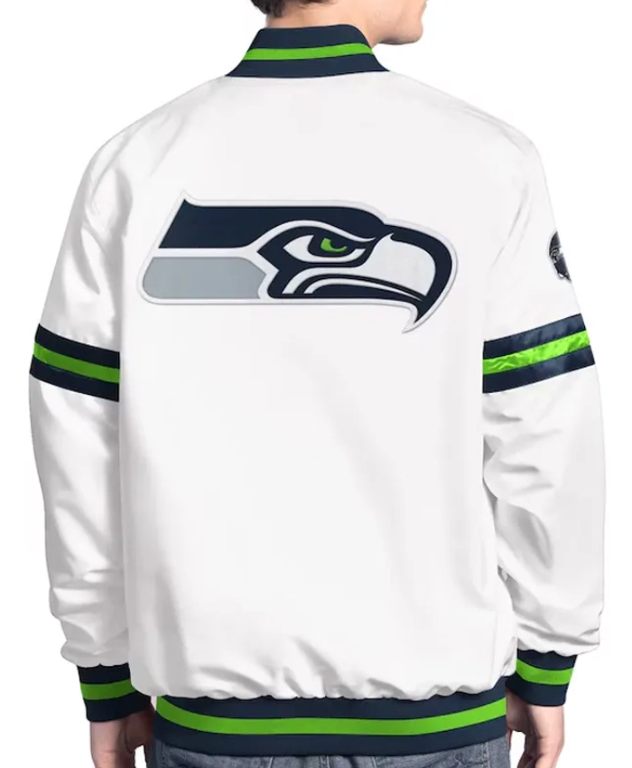 Seattle Seahawks Scout Varsity Satin Jacket