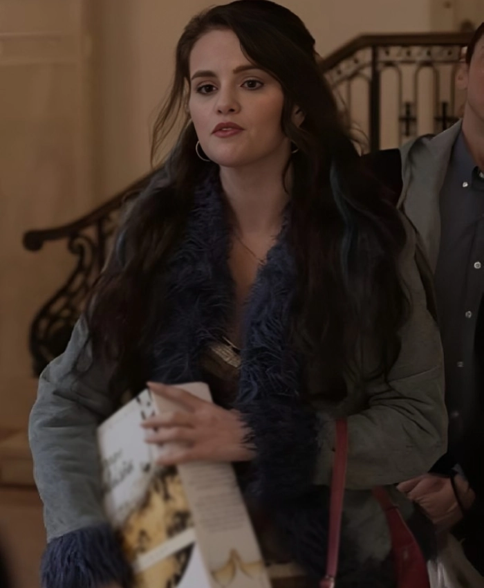 Selena Gomez Only Murders In The Building Grey Jacket