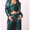 Selling Sunset S06 Amanza Smith Green Coat For Sale