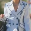 Selling Sunset S06 Bre Tiesi White Coat