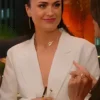 Selling The City Abigail White Cut Out Blazer