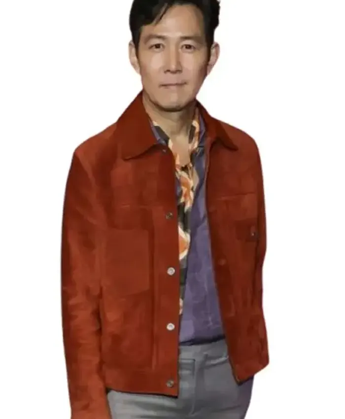 Seong Gi Hun Squid Game S02 Brown Suede Jacket