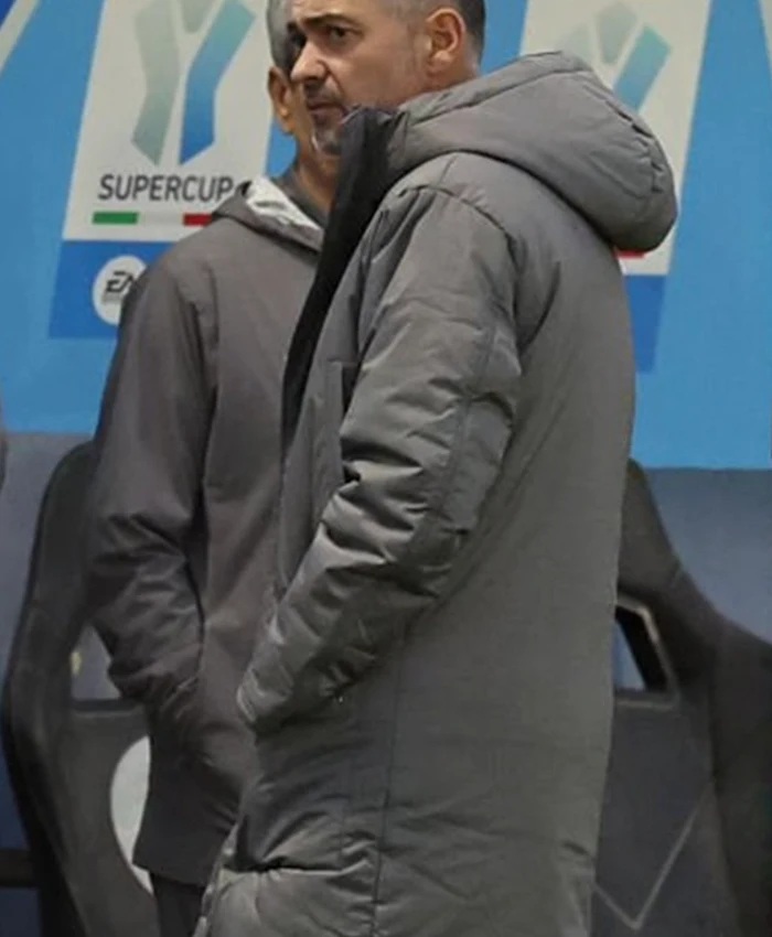 Sergio Conceicao AC Milan Training Puffer Coat