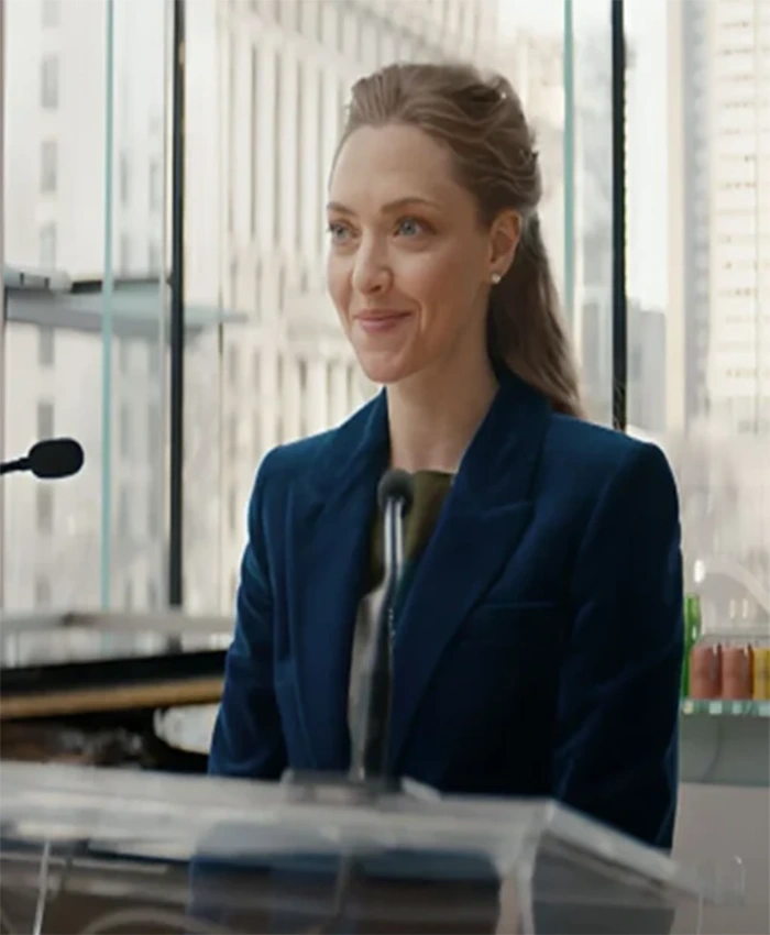 Seven Veils Amanda Seyfried Blue Suit