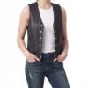 Shaboozey Tonight Show Leather Vest