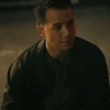 Shannon Kook TV Series Reacher Season 02 Tony Swan Black Satin Varsity Jacket On Sale