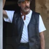 Shaun Johnston TV Series Crossroad Springs 2025 Willis Hamilton Black Leather Vest