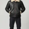 Shearling Deck Leather Jacket