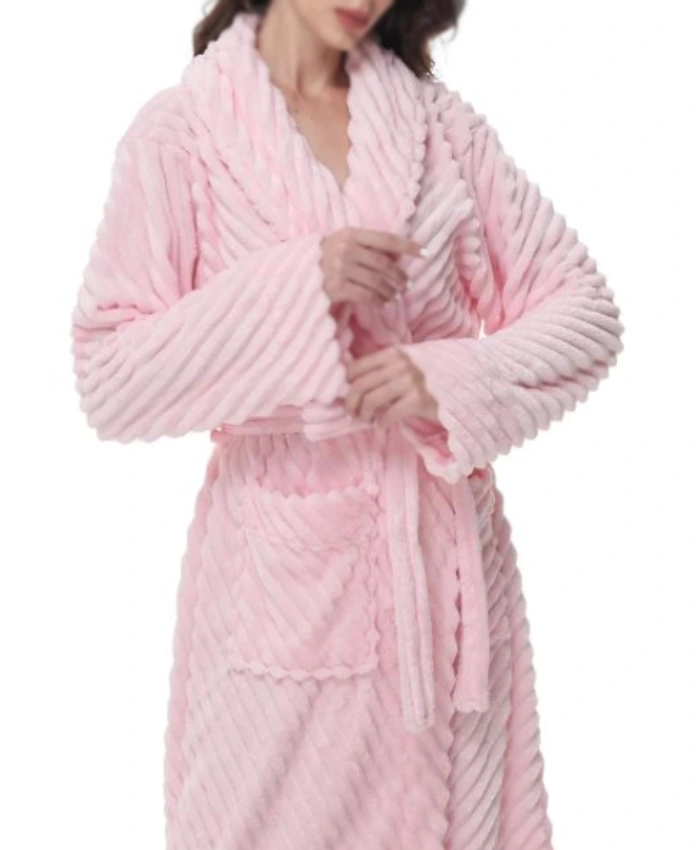 Sherri Shepherd Sherri 2025 Pink Fluffy Robe - Image 2