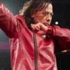 Shinsuke Nakamura Red Leather Jacket