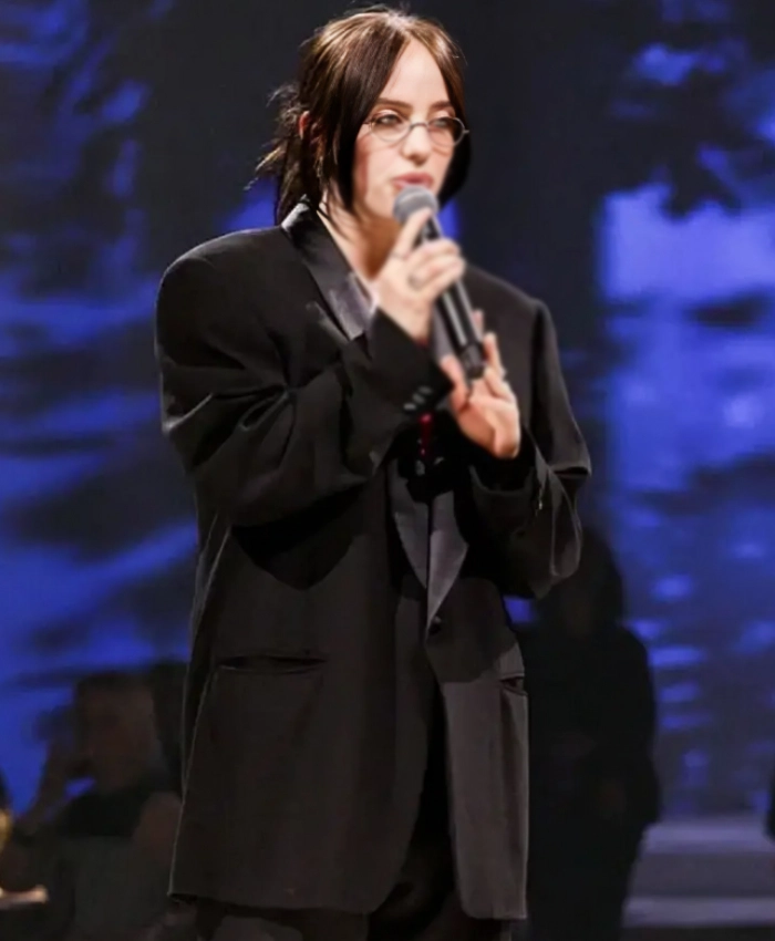 Shop Billie Eilish Met Gala 2025 Black Blazer For Women