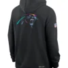 Shop Carolina Panthers Coach Dave Canales 2025 Black Crucial Catch Sideline Hoodie