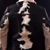 Shop Cowhide Black And White Fur Leather Jacket For Men And Women