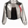 Shop Cyberpunk 2077 Edgerunners Lucy Cosplay Silver Jacket