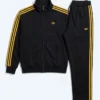 Shop Derrick Rose Adidas Honors Walk Of Fame Striped Black Tracksuit