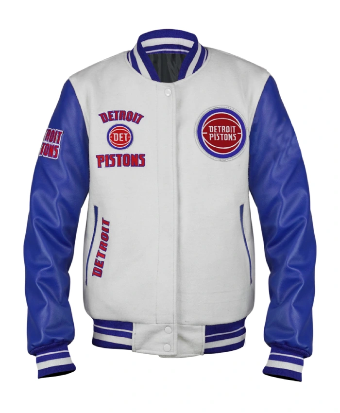 Shop Detroit Pistons Classic Retro Rib Jacket