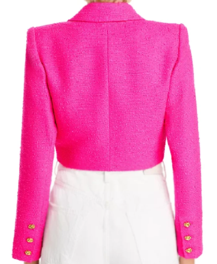 Carrie Preston Elsbeth S3 Cropped Blazer - Image 4