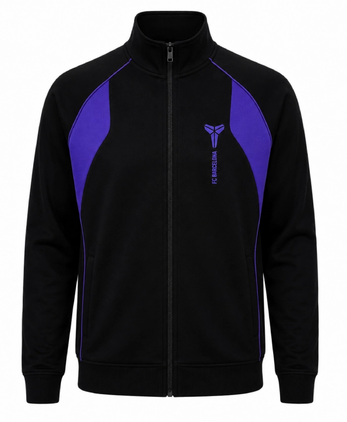 Shop FC Barcelona x Kobe Bryant Zip Up Black Jacket