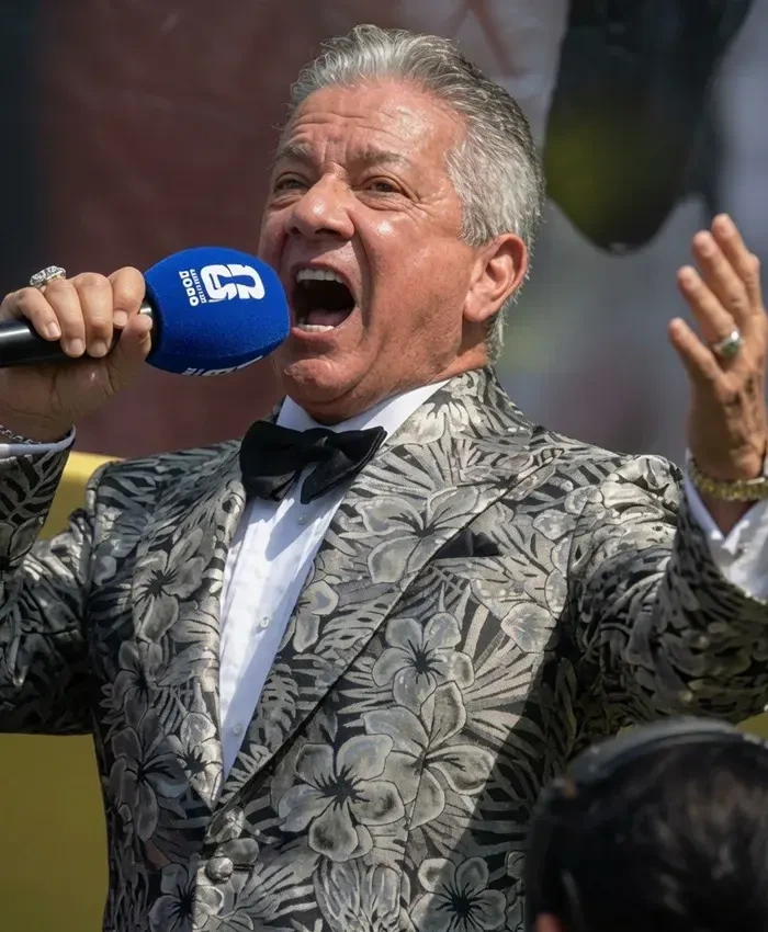 Shop FIFA World Cup 2026 Final Announcer Bruce Buffer Floral Blazer For Men Sale