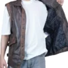 Shop Gothic Weathered Handcrafted Leather Vest