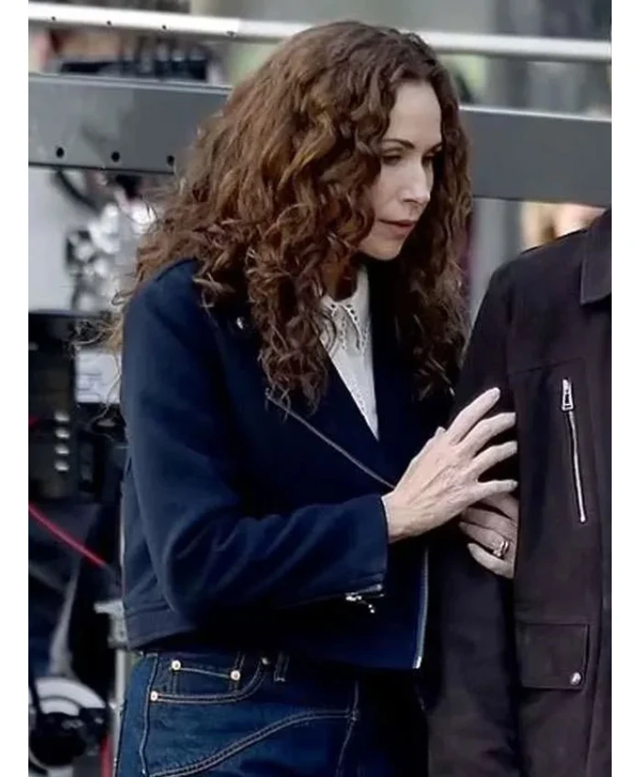 Shop Ingrid Greene Run Away Minnie Driver Wool Jacket