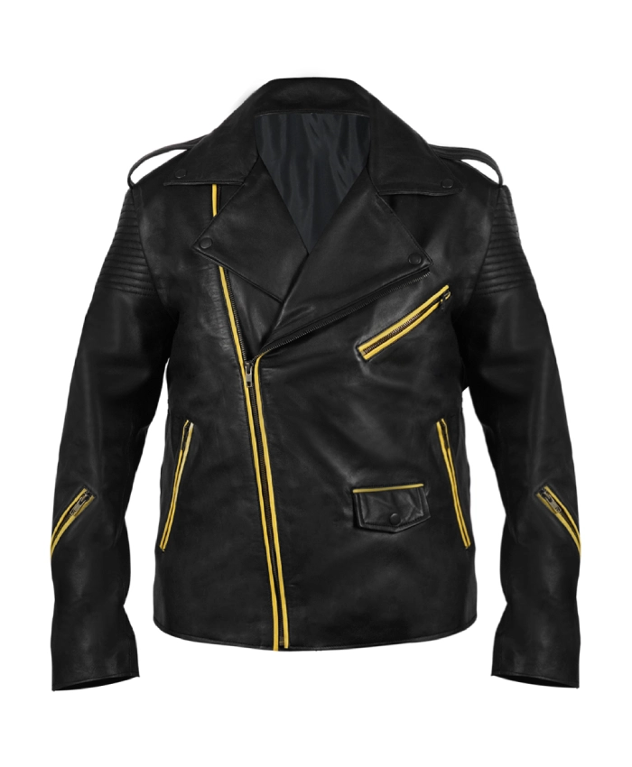 Jack White Halftime Show Leather Jacket - Image 2