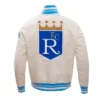 Shop Kansas City Royals Retro Classic Rib Satin Jacket