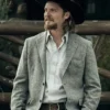 Shop Luke Grimes Western Style Grey Blazer