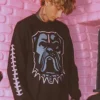Shop MGK X Cleveland Browns Long BLack Sleeves T Shirt