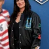 Shop Meg Stewart FIFA World Cup 2026 Jeff Hamilton Black Bomber Jacket