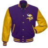 Shop Men and Women Angelina Minnesota Vikings Jacket
