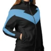 Shop Nightwing Black and Blue Track Jacket