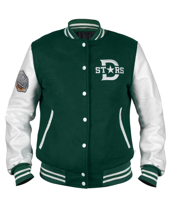 Dallas Stars Varsity Wool-Leather Jacket