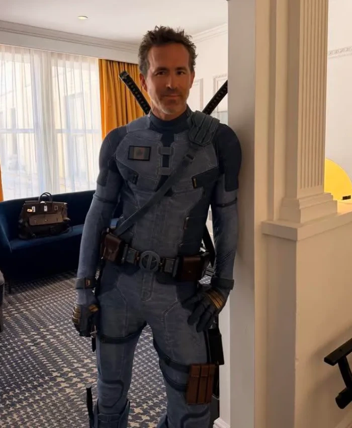Shop Now Deadpool Grey Cotton Suit For Mens