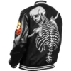 Shop Now Godspeed Rod Skull James Blake Black Bomber Varsity Jacket For Sale