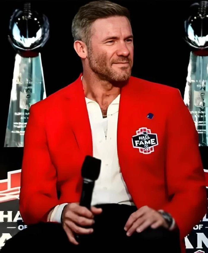 Shop Now Hall Of Fame New England Patriots 2025 Red Coat