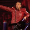 Shop Shinsuke Nakamura Red Leather Jacket